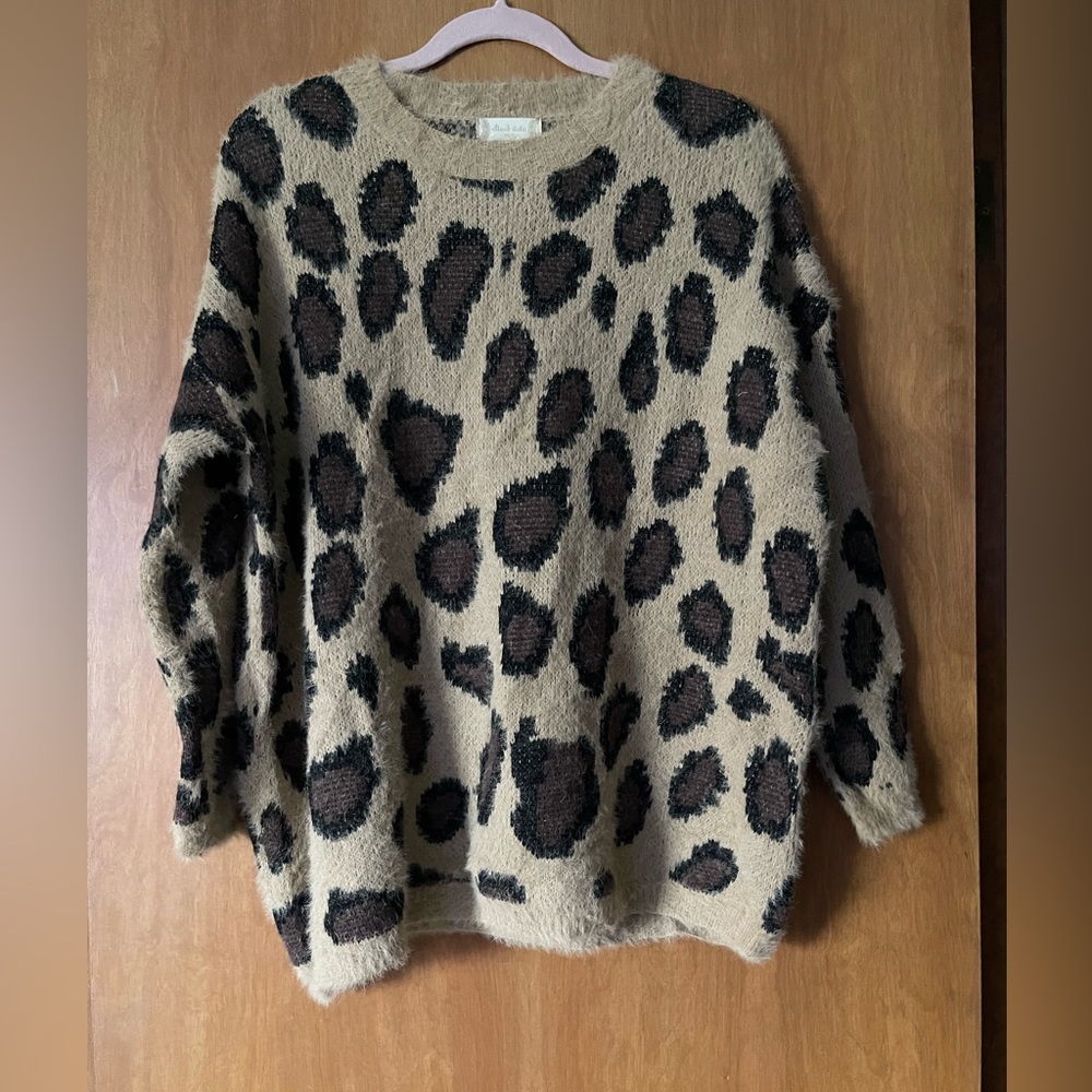 Leopard Print Sweater